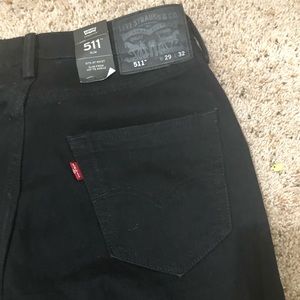NWT - Levi jeans 511 slim w/ reflective material